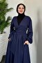 Emmar Skirt Suit Navy Blue - 3