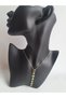 Gold Color Colorful Zircon Stone Y Necklace - 2