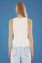 Ecru Premium Yarn / Special Yarn V-Neck Shirring Detailed Knitwear Blouse Twoss25Bz00185 - 6