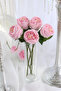 Artificial Luxury Wet Peony 45 cm Pink