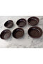 6-Piece Stylish Plastic Wood-Look Snack and Breakfast Set – Unbreakable, Lightweight, Practical for Presentations - 3