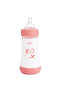 Perfect 5 Feeding Bottle 240ml Medium Flow 2m Silicone, Pink