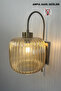 Mopa Honey Color Glass Single Sconce Retro Pendant Lamp Restaurant Living Room Lighting - 5