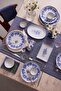 Silva Blu 14 Piece Breakfast Set for 6 People