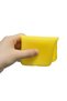 Protective case Compatible with Samsung A60, yellow, Frosted Solid model, thin and light - 5