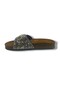 55403-25 Single Band Bead Stone Anatomical Women's Slippers - 3