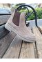 Genuine Suede Leather Ankle Elastic Daily Casual Boots 2506