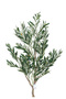 Artificial olive tree with a round plastic stand - 2