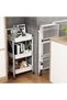 Metal cart for organizing household and kitchen items, foldable. Measurements are shown in the pictures. - 2