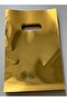 Gift Bag Gold Metallized Handheld 13X20 cm 100 Pieces - 2