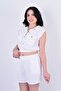 Natural Cotton Muslin Shorts Crop Set