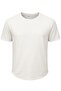 Ghassy Co. Men's Raglan Oval Cut 100% Cotton Soft Textured Crew Neck T-Shirt