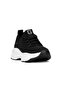 25Y309-3 Women's Stone Walking Shoes Black-Black - 2