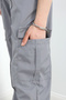 Women's Oversize Parachute Fabric Cargo Pocket, Leg Clip, Baggy Trousers - 7