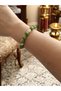 Citrine and Jade Stone (Abundance Mental Balance and Positive Luck) Bracelet - 2