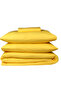 100% Cotton Duvet Cover Set – Double, Yellow - 6