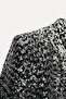 Allbucks Za Ra Sequined Sequin Shiny Collarless Blazer Jacket Abzra1000 - 6