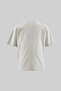 Men's Basic Solid Cotton Oversize Light Gray T-Shirt - 3