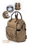 Stain Resistant Waterproof Mother Baby Care Backpack with Thermal Compartment