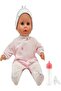 Little Treasure 15" Baby Doll with Sleeping Eyes, Bottle & Dummy|DollsWorld by Peterkin, 18+ Months