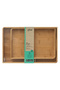 2-Piece Rectangular Bamboo Serving Tray - 5