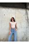 Crew Neck Basic Crop - 4