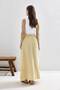 Muslin Soft Yellow Skirt Set - 8
