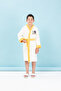 Mickey Mouse Star Embroidered Disney Licensed Hooded Children's Bathrobe Age 11/12 - 2