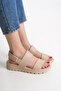 Avkiasha Women's Sandals 001230   Beige