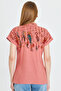 Women's Salmon Judge Collar Short Sleeve Shirt Arm-25Y 001040 - 5