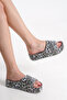 Elyenshia Women's Slippers 001215   Black - 5