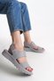 Avkiasha Women's Sandals 001230   Gray - 4