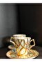 Porcelain Hand Decorated Painting 2 Coffee Cup - 6