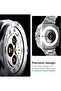 Bezel Tune Pro For Samsung Galaxy Watch Ultra 47mm Bezel Ring Protector cover with - Silver - 7