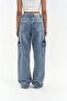 Montes Blue Cargo Jean Trousers - 4
