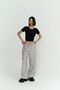Paris Gray Basic Trousers - 7