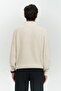 Vander Button Detail Ecru Men's Knitwear Sweater - 4