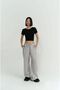 Paris Gray Basic Trousers - 6