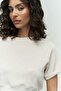 Paloma Beige Crop Skirt Set - 5