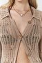 Elena Mink Knitwear Cardigan - 3