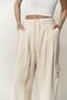 Gloria Boxer Detailed Beige Trousers - 6