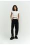 Patrice Reverse Belt Black Trousers
