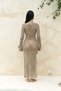 Seychelles Wooden Ring Detail Taupe Knit Dress - 4