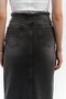 Arket Waist Detail Smoked Jean Skirt - 6