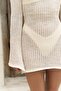 Fausta Beige Short Knitwear Dress - 6
