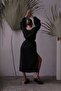 Helen Black Muslin Dress - 3