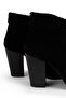 Genuine Suede Black Women's Boots - 3