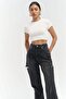 Palm Smoked Ripped Detail Jean - 7