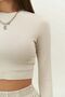 Jany Long Sleeve Stone Crop Trousers Set - 5