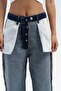 Remain Dark Blue Reverse Jean Trousers - 5